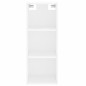 vidaXL Aparador alto madera contrachapada blanco 34,5x34x180 cm vidaXL Aparador alto madera contrachapada blanco 34,5x34x180 cm