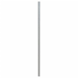 vidaXL Postes de valla 20 uds acero galvanizado plateado 200 cm