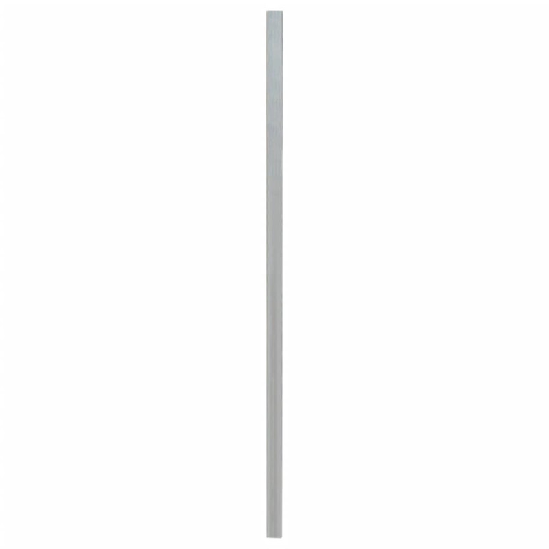 vidaXL Postes de valla 20 uds acero galvanizado plateado 200 cm vidaXL Postes de valla 20 uds acero galvanizado plateado 200 cm