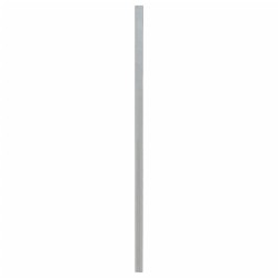 vidaXL Postes de valla 10 uds acero galvanizado plateado 170 cm