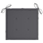 vidaXL Sillas de jardín plegables 6 uds madera maciza teca con cojines vidaXL Sillas de jardín plegables 6 uds madera maciza teca con cojines