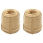 vidaXL Cuerdas de sisal 2 uds 12 mm 250 m vidaXL Cuerdas de sisal 2 uds 12 mm 250 m