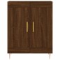 vidaXL Aparador alto madera contrachapada marrón roble 69,5x34x180 cm vidaXL Aparador alto madera contrachapada marrón roble 69,5x34x180 cm