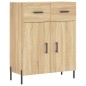 vidaXL Aparador alto madera contrachapada color roble 69,5x34x180 cm vidaXL Aparador alto madera contrachapada color roble 69,5x34x180 cm