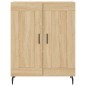 vidaXL Aparador alto madera contrachapada color roble 69,5x34x180 cm vidaXL Aparador alto madera contrachapada color roble 69,5x34x180 cm