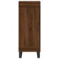 vidaXL Aparador alto madera contrachapada roble marrón 34,5x34x180 cm vidaXL Aparador alto madera contrachapada roble marrón 34,5x34x180 cm