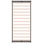 vidaXL Estructura de cama de madera maciza negra 90x200 cm vidaXL Estructura de cama de madera maciza negra 90x200 cm