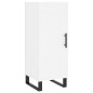 vidaXL Aparador alto madera contrachapada blanco 34,5x34x180 cm vidaXL Aparador alto madera contrachapada blanco 34,5x34x180 cm