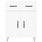vidaXL Aparador alto madera contrachapada blanco 69,5x34x180 cm vidaXL Aparador alto madera contrachapada blanco 69,5x34x180 cm