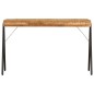 vidaXL Mesa de escritorio de madera maciza de mango 118x50x75 cm