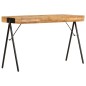 vidaXL Mesa de escritorio de madera maciza de mango 118x50x75 cm
