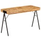 vidaXL Mesa de escritorio de madera maciza de mango 118x50x75 cm
