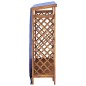 vidaXL Caseta para leña madera maciza de acacia 105x38x115 cm vidaXL Caseta para leña madera maciza de acacia 105x38x115 cm