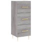 vidaXL Aparador alto madera contrachapada gris Sonoma 34,5x34x180 cm vidaXL Aparador alto madera contrachapada gris Sonoma 34,5x34x180 cm