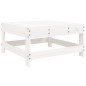 vidaXL Juego de sofás de jardín 5 piezas madera maciza de pino blanco vidaXL Juego de sofás de jardín 5 piezas madera maciza de pino blanco