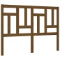 vidaXL Estructura de cama matrimonio con cabecero madera marrón miel vidaXL Estructura de cama matrimonio con cabecero madera marrón miel