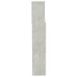 vidaXL Mueble cabecero gris hormigón 200x19x103,5 cm vidaXL Mueble cabecero gris hormigón 200x19x103,5 cm