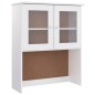 vidaXL Aparador alto ALTA madera maciza de pino blanco 77x35x165 cm vidaXL Aparador alto ALTA madera maciza de pino blanco 77x35x165 cm