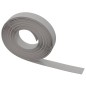 vidaXL Borduras de jardín 2 uds polietileno gris 10 m 10 cm