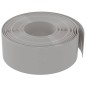 vidaXL Borduras de jardín 4 uds polietileno gris 10 m 20 cm vidaXL Borduras de jardín 4 uds polietileno gris 10 m 20 cm