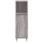 vidaXL Set de muebles de baño 3 pzas madera contrachapada gris sonoma vidaXL Set de muebles de baño 3 pzas madera contrachapada gris sonoma