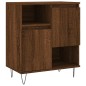 vidaXL Aparadores 3 uds madera contrachapada marrón roble vidaXL Aparadores 3 uds madera contrachapada marrón roble