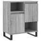 vidaXL Aparadores 3 uds madera contrachapada gris Sonoma vidaXL Aparadores 3 uds madera contrachapada gris Sonoma