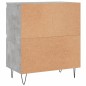 vidaXL Aparadores 2 uds madera contrachapada gris hormigón vidaXL Aparadores 2 uds madera contrachapada gris hormigón