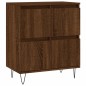 vidaXL Aparadores 3 uds madera contrachapada marrón roble vidaXL Aparadores 3 uds madera contrachapada marrón roble