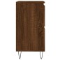 vidaXL Aparadores 3 uds madera contrachapada marrón roble vidaXL Aparadores 3 uds madera contrachapada marrón roble