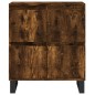 vidaXL Aparadores 3 uds madera contrachapada roble ahumado vidaXL Aparadores 3 uds madera contrachapada roble ahumado