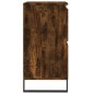 vidaXL Aparadores 3 uds madera contrachapada roble ahumado vidaXL Aparadores 3 uds madera contrachapada roble ahumado