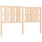 vidaXL Estructura de cama de matrimonio con cabecero madera maciza vidaXL Estructura de cama de matrimonio con cabecero madera maciza