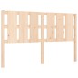 vidaXL Estructura de cama con cabecero madera maciza 160x200 cm