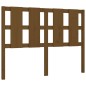vidaXL Estructura cama y cabecero madera maciza marrón miel 120x200 cm vidaXL Estructura cama y cabecero madera maciza marrón miel 120x200 cm