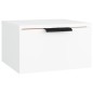 vidaXL Mesita de noche de pared blanco 34x30x20 cm vidaXL Mesita de noche de pared blanco 34x30x20 cm