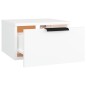 vidaXL Mesita de noche de pared blanco 34x30x20 cm vidaXL Mesita de noche de pared blanco 34x30x20 cm