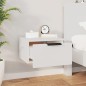 vidaXL Mesita de noche de pared blanco 34x30x20 cm vidaXL Mesita de noche de pared blanco 34x30x20 cm