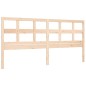 vidaXL Estructura de cama con cabecero madera maciza 200x200 cm vidaXL Estructura de cama con cabecero madera maciza 200x200 cm