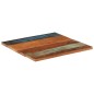 vidaXL Tablero mesa cuadrada madera reciclada maciza 70x70 cm 25-27 mm vidaXL Tablero mesa cuadrada madera reciclada maciza 70x70 cm 25-27 mm