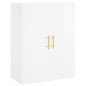 vidaXL Armario de pared 2 unidades blanco brillante 69,5x34x90 cm vidaXL Armario de pared 2 unidades blanco brillante 69,5x34x90 cm