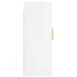 vidaXL Armario de pared 2 unidades blanco brillante 69,5x34x90 cm vidaXL Armario de pared 2 unidades blanco brillante 69,5x34x90 cm