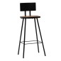 vidaXL Taburetes de cocina 4 unidades madera maciza reciclada vidaXL Taburetes de cocina 4 unidades madera maciza reciclada