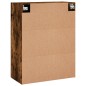 vidaXL Armarios de pared 2 unidades roble ahumado 69,5x34x90 cm vidaXL Armarios de pared 2 unidades roble ahumado 69,5x34x90 cm