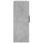 vidaXL Armario de pared 2 unidades gris hormigón 69,5x34x90 cm vidaXL Armario de pared 2 unidades gris hormigón 69,5x34x90 cm