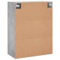 vidaXL Armario de pared 2 unidades gris hormigón 69,5x34x90 cm vidaXL Armario de pared 2 unidades gris hormigón 69,5x34x90 cm