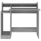 vidaXL Escritorio con LED madera contrachapada gris sonoma 97x45x90 cm vidaXL Escritorio con LED madera contrachapada gris sonoma 97x45x90 cm