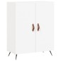 vidaXL Aparador alto madera contrachapada blanco 69,5x34x180 cm vidaXL Aparador alto madera contrachapada blanco 69,5x34x180 cm