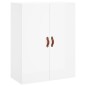 vidaXL Aparador alto madera contrachapada blanco brillo 69,5x34x180 cm vidaXL Aparador alto madera contrachapada blanco brillo 69,5x34x180 cm