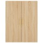 vidaXL Aparador alto madera contrachapada color roble 69,5x34x180 cm vidaXL Aparador alto madera contrachapada color roble 69,5x34x180 cm